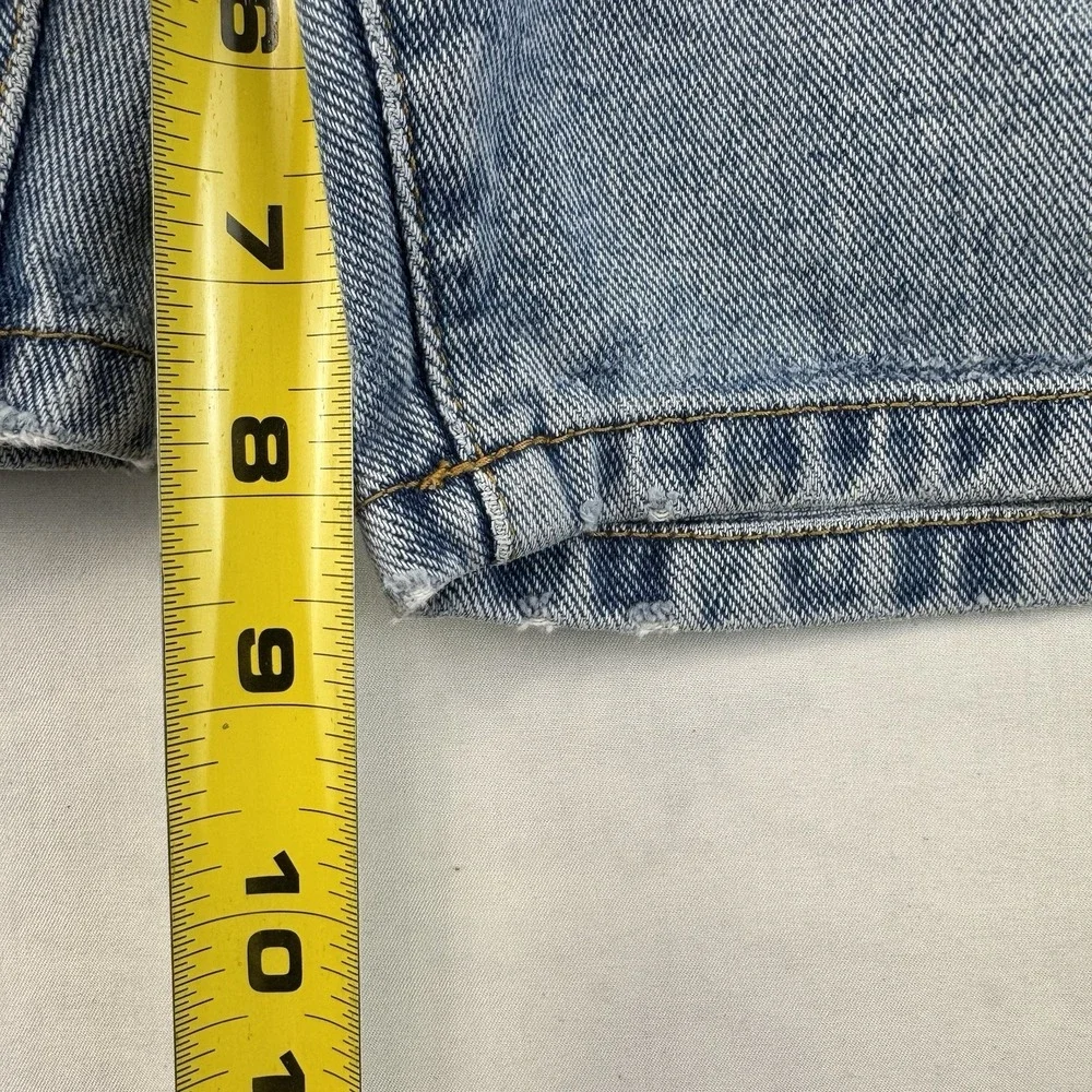 Cutter & Buck Men's Denim Shorts Size 36 Light Wash 100% Cotton Casual